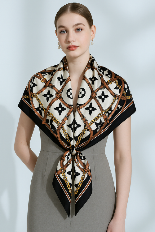 Vends grand châle, paréo, foulard en polyester